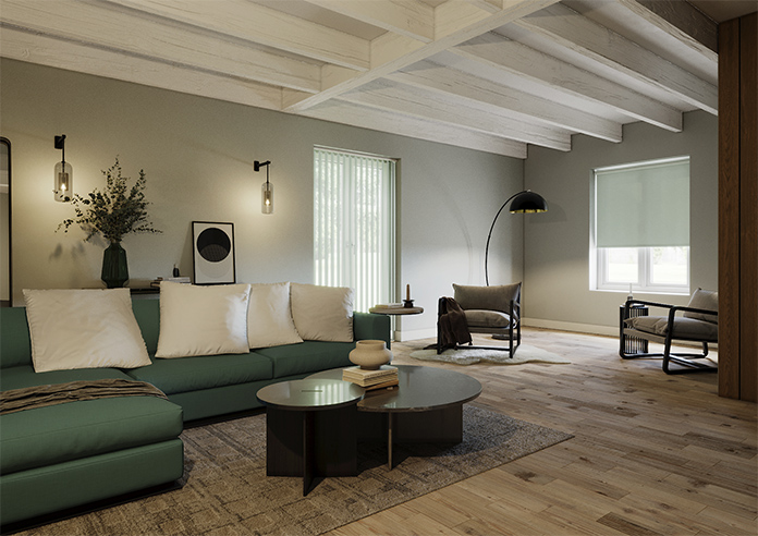 Amalfi, Silver Sage - Twist&Fit Roller Blind - Image 7